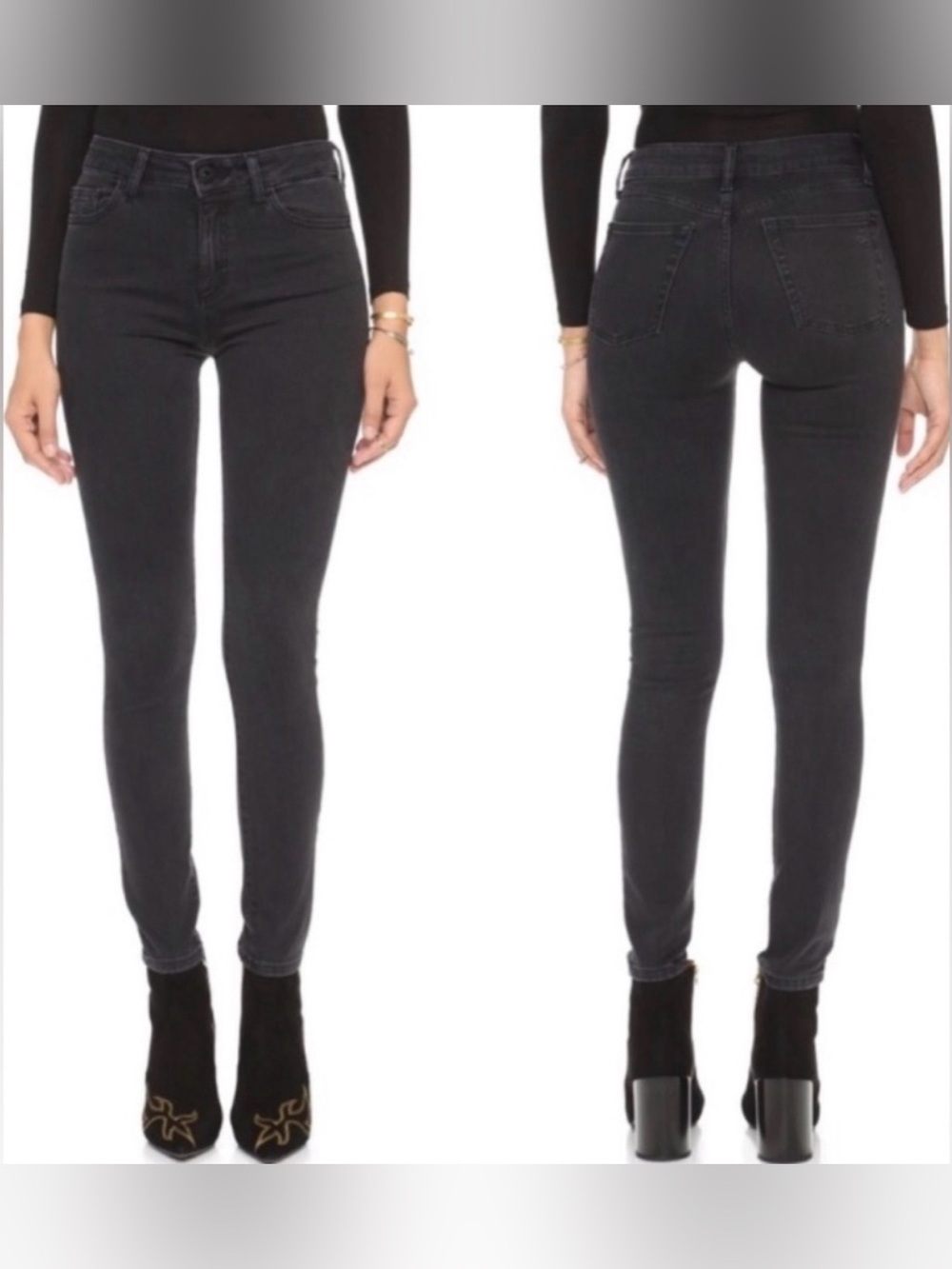 DL1961 Farrow High-Rise Instaslim DLX Hybrid Jeans in Magma Grey (25)